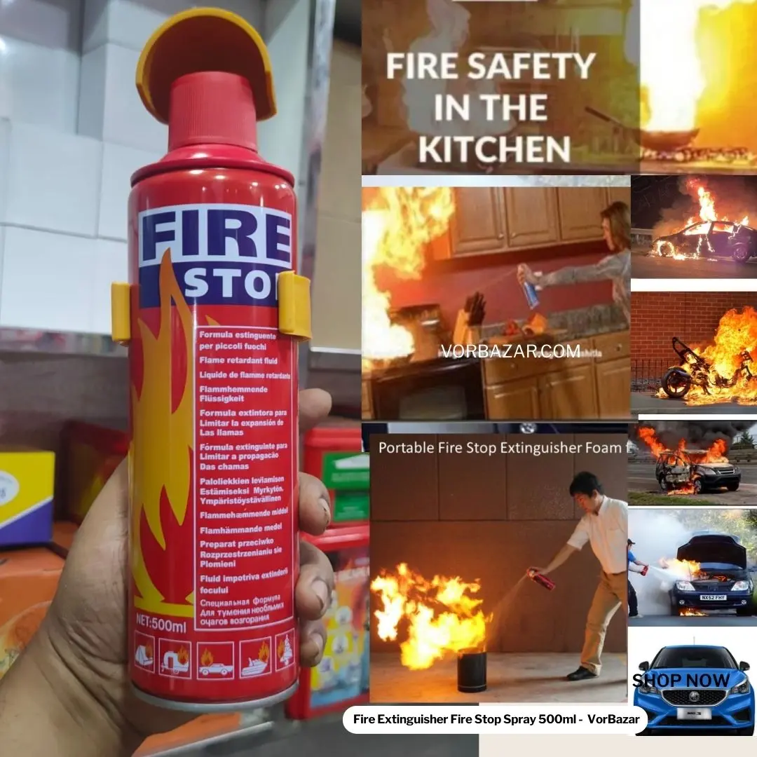 Mini Fire Extinguisher in Bangladesh (BD) 500ml