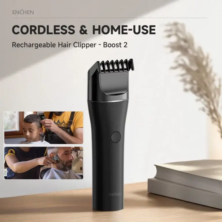 Enchen Boost 2 Hair Clipper, Fast Charging Trimmer