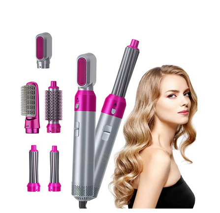 Hair Dryer 5 in 1 Brush Styler Professional Electric Hot Air Brush Styling Tool