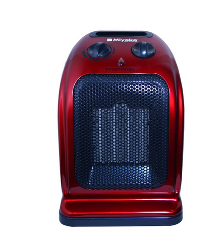 Miyako Room Heater 10M Red 1500w