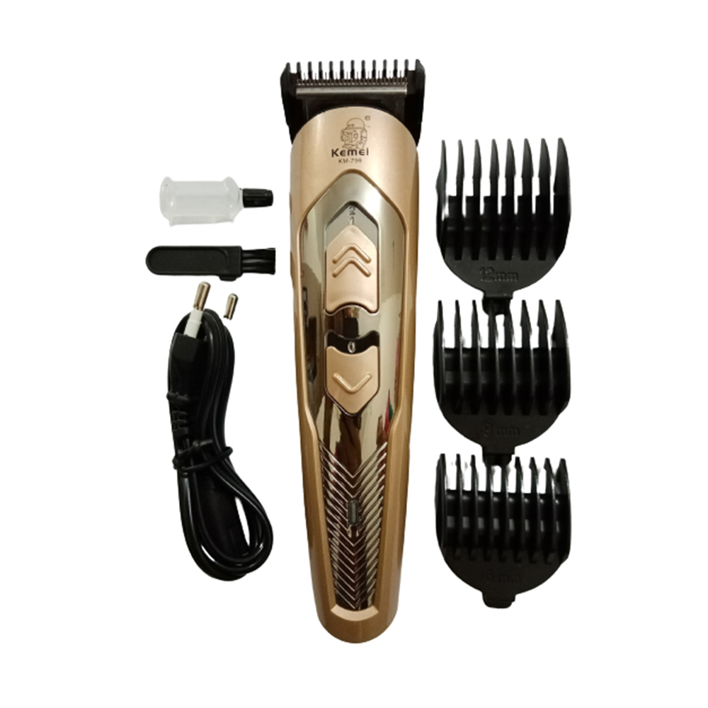 Trimmer Kemei KM 756 Rechargeable Hair Clipper And Beard Trimmer For Men